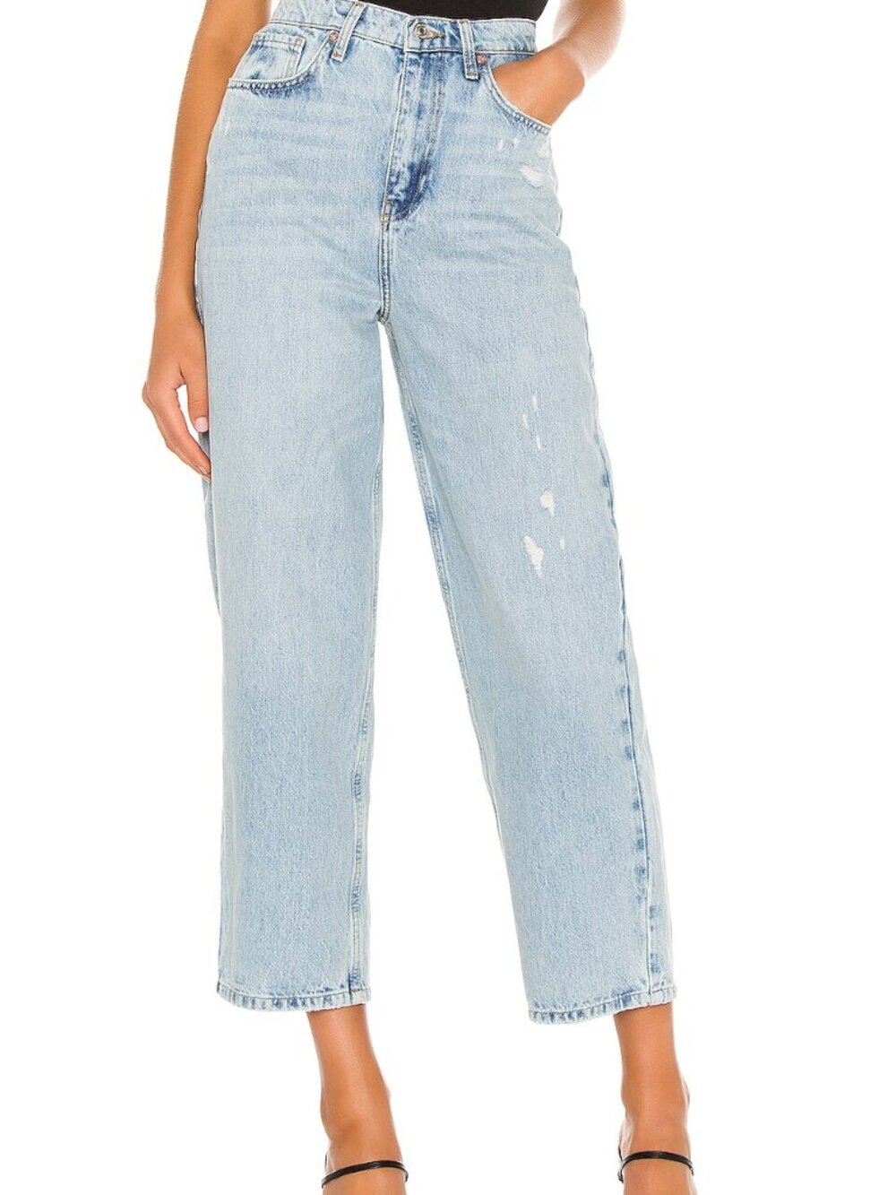 Free People x We The Free Frank Dad Jean in Sunday Blue Size 24